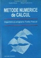 Metode numerice de calcul - Algoritmi si programe TurboPascal foto