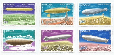 Rom&amp;acirc;nia, LP 952/1978, Dirijabile, MNH foto