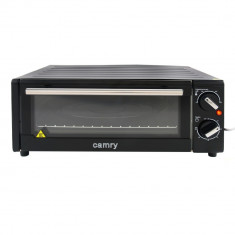 Cuptor Electric Camry, Ideal pentru Pizza, Putere 1300W, Timer si Reglaj Temperatura 100-230 Grade, Culoare Rosu foto