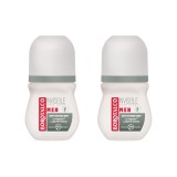 Set 2x Deodorant roll-on Borotalco Men Invisible, 50 ml