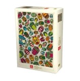 Cumpara ieftin Puzzle adulti Deico Pattern Owls / Bufnite, 1000 piese