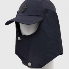 A-COLD-WALL* șapcă Diamond Hooded Cap culoarea bleumarin, cu imprimeu, ACWUA199