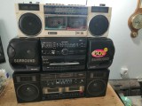 radio casetofon de colectie SANYO