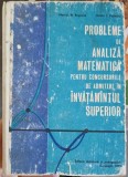 PROBLEME DE ANALIZA MATEMATICA PENTRU CONCURSURILE DE ADMITERE IN INVATAMANTUL SUPERIOR-MARCEL N. ROSCULET,-257213