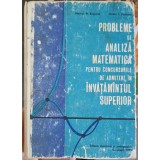 PROBLEME DE ANALIZA MATEMATICA PENTRU CONCURSURILE DE ADMITERE IN INVATAMANTUL SUPERIOR-MARCEL N. ROSCULET,-320582
