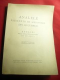 Analele Facultatii Agronomie vol.2 1941-1942 Ed. 1943 ,Monitorul Oficial