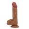 Dildo Bahamut Brown 22cm