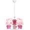 Lustra Pink Butterfly Multicolor 5XE14 40W