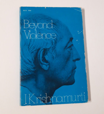 J K Krishnamurti Beyond violence foto