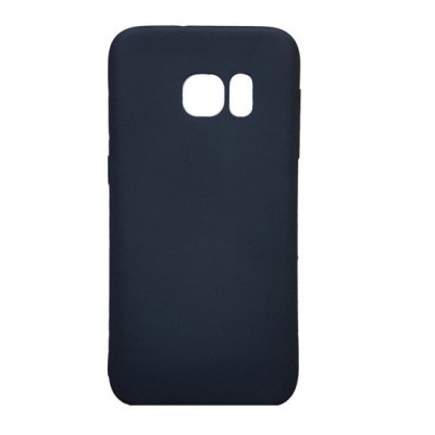 Husa protectie pentru A3 2017 tip carcasa slim din silicon mat, Negru foto