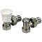 Set Robinet manual coltar 1/2&amp;quot; + Robinet retur coltar 1/2&amp;quot; Giacomini