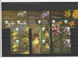 ROMANIA 2016 LP 2118 a IUBESTE NATURA. PARCUL NATIONAL CEAHLAU 2 SERII CU MANSETA ILUSTRATA MNH NESTAMPILATE, Nestampilat