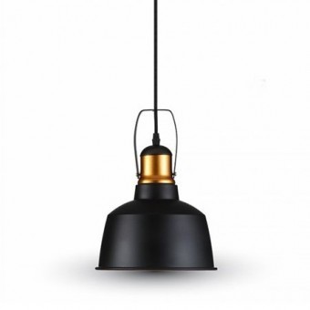 CORP SUSPENDAT PENTRU ILUMINAT MAX 60W IP20 ALUMINIU, NEGRU foto