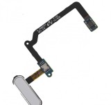 Flex Senzor Amprenta Samsung Galaxy S5 G900, Alb, Banda Flex Buton Home