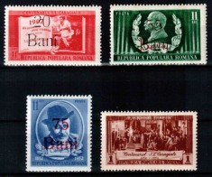 Romania 1952, LP 293, Centenarul nasterii lui I.L. Caragiale, supratipar, MNH!
