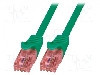 Cablu patch cord, Cat 6, lungime 1.5m, U/UTP, LOGILINK - CQ2045U
