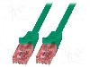 Cablu patch cord, Cat 6, lungime 1.5m, U/UTP, LOGILINK - CQ2045U foto