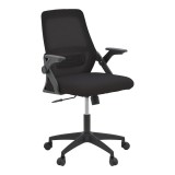 Scaun de birou Reji Negru 58x60x89-99 cm