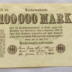 Germania - 100000 Mark (1923) Reichsbanknote N44