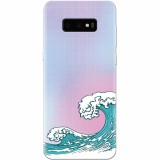 Husa silicon personalizata pentru Samsung Galaxy S10 Lite, Waves