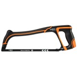 Cadru ferastrau pentru metal 300 mm cu maner bicomponent ergonomic