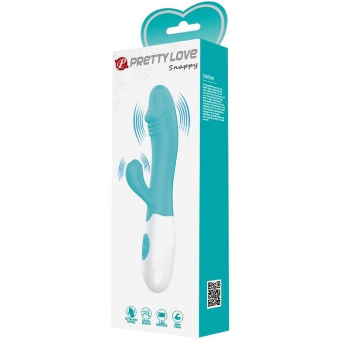 Vibrator stimulator punct G si clitoris Pretty Love - Snappy G-Spot Vibrator