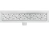 Rigola dus inox FALA 30cm, scurgere pardoseala baie, sifon inclus, montaj facil