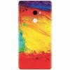 Husa silicon pentru Xiaomi Mi Mix 2, Colorful Dry Paint Strokes Texture