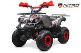 Cumpara ieftin ATV electric Eco Toronto 1000W 48V 20Ah, roti 7 inch, culoare Rosu Camuflaj