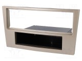 Cadru radio ACV Opel 1 DIN satin-stone