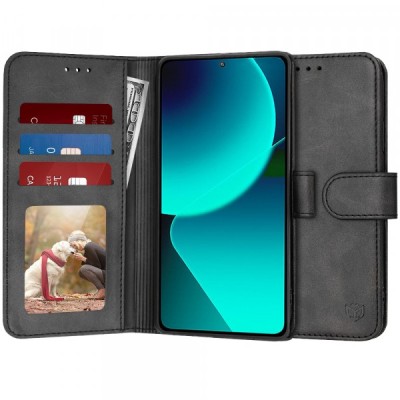 Husa pentru Xiaomi 13T Pro / 13T, Techsuit, Diary Book, Neagra foto