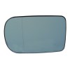 Geam oglinda Bmw Seria 5 (E39) 10.1997-06.2004 , Seria 7 E38 1994-2001, partea stanga Best Auto Vest Albastra Asferica Cu incalzire, 166x105mm