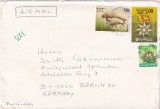 FILATELIE TEMATICA - PLIC SRI LANKA TEMATICA PESTI AIRMAIL