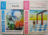 Cumpara ieftin Poezii. Teatru. Proza autobiografica (2 volume) &ndash; Lucian Blaga