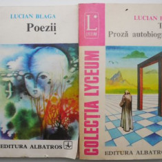Poezii. Teatru. Proza autobiografica (2 volume) – Lucian Blaga