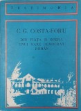 Carte Din viata si opera unui mare democrat roman - C. G. Costa-Foru