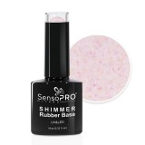 Cumpara ieftin Shimmer Rubber Base SensoPRO Milano - #44 Sprinkled Spectacular, 10ml