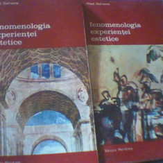 Mikel Dufrenne - FENOMENOLOGIA EXPERIENTEI ESTETICE ( 2 volume ) / 1976