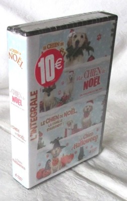 Pachet 4 DVD-uri &amp;quot;LE CHIEN DE NOEL&amp;quot;, In limba franceza. Nou, in tipla foto