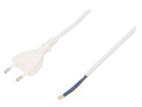 Cablu Electric 2x0,75mm2 PVC Alb 5m