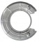 Protectie stropire disc frana Opel Vectra A, 88-95, Spate, metal