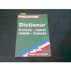 DICTIONAR FRANCEZ ROMAN, ROMAN FRANCEZ - DE AGOSTINI