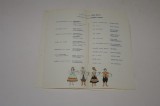 Teatrul de stat de opereta - Studentul cersetor - Stagiunea 1958-1959