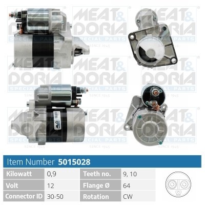 MEAT &amp; DORIA 5015028 starter