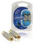 Adaptor audio mono 2x RCA Mama - 2x RCA Mama Bandridge BAP122