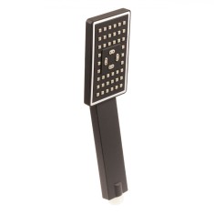 Para de dus Premium, Ramdeco, model dreptunghiular, Negru mat foto