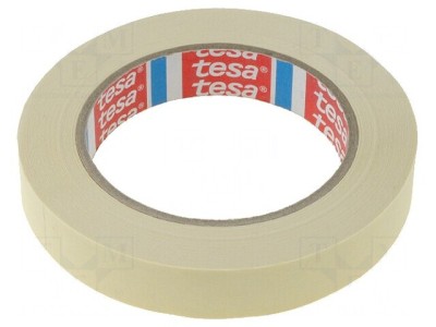 Bandă de mascare 19mm x 50m 130um 10% cauciuc natural foto
