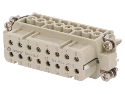 Conector Inserturi de Contact Mamă 16A foto