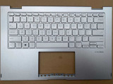 Carcasa superioara cu tastatura palmrest Laptop, Asus, VivoBook S 14 Flip TP3402, TP3402V, TP3402VA, TP3402ZA, TP3402VA-2S, 90NB10W2-R31US0, iluminata