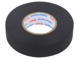 Bandă Textilă Neagră 19mm x 25m